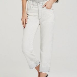 Citizens of Humanity Cora crop relaxed undone COH